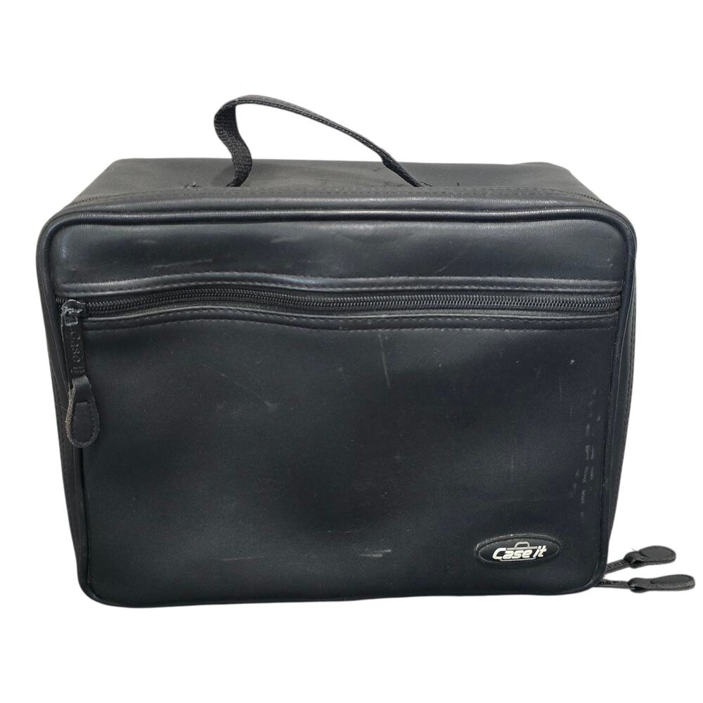 Case Logic 30 CD Jewel Case Holder Removable Mountable Tray Travel Hand Bag